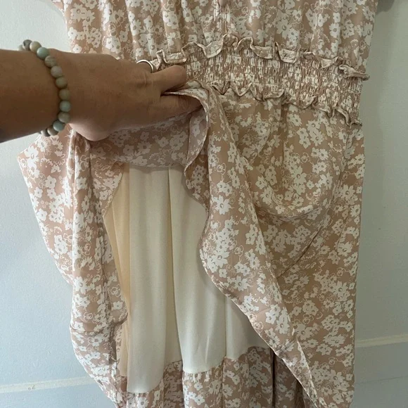 Sienna Sky Size Large Blush Pink Mauve Dress Spring Easter Outfit - Picture 5 of 6